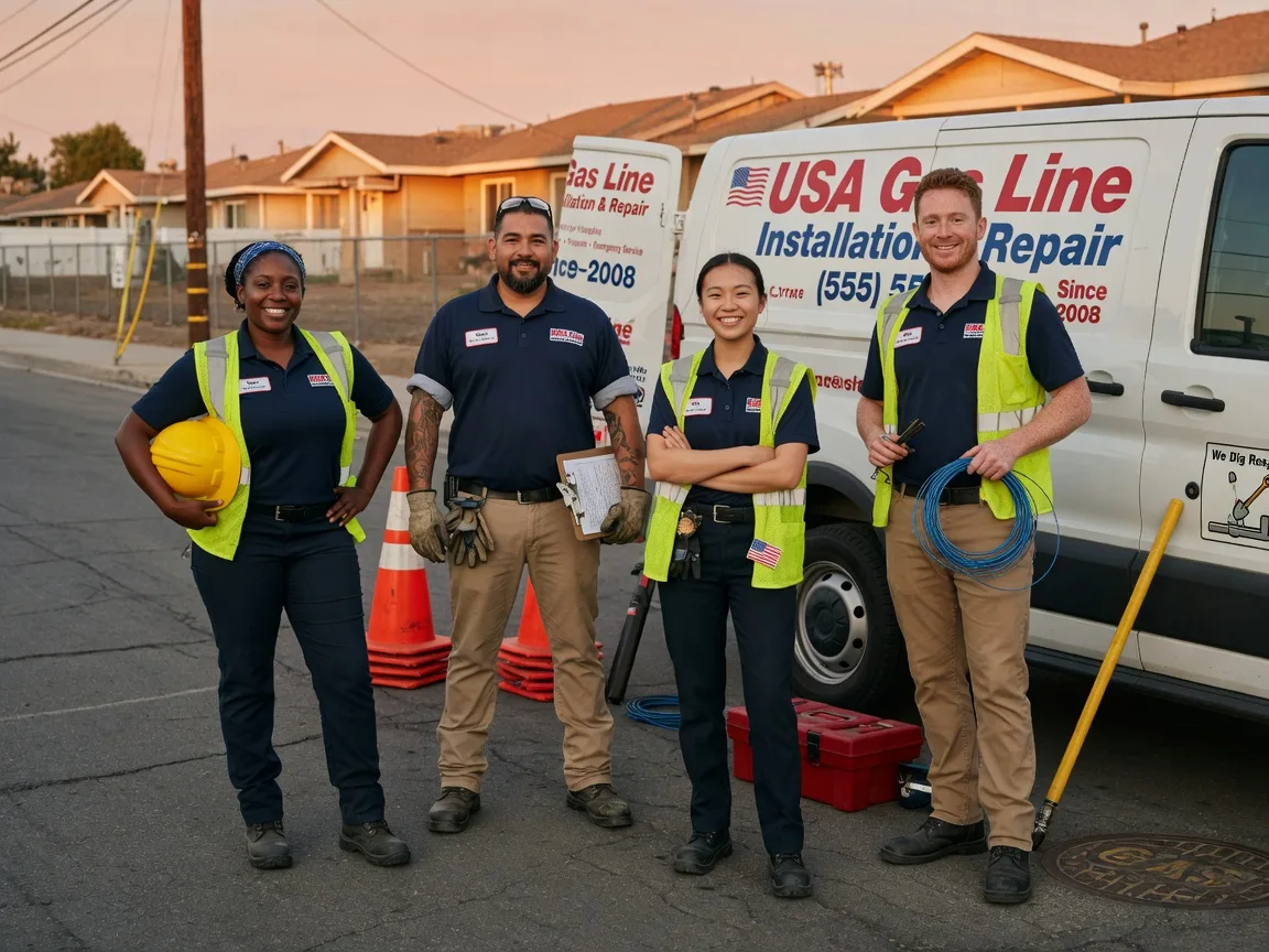 Gas Line Installation company in Hartman, AR